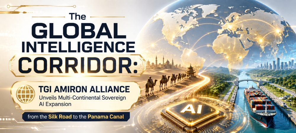The Global Intelligence Corridor: TGI AMIRON Alliance Unveils Multi-Continental Sovereign AI Expansion from the Silk Road to the Panama Canal