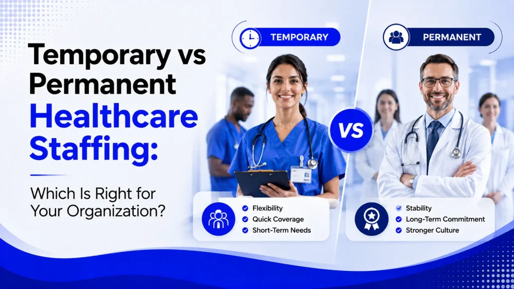 Comparing Temporary vs Permanent Healthcare Staffing