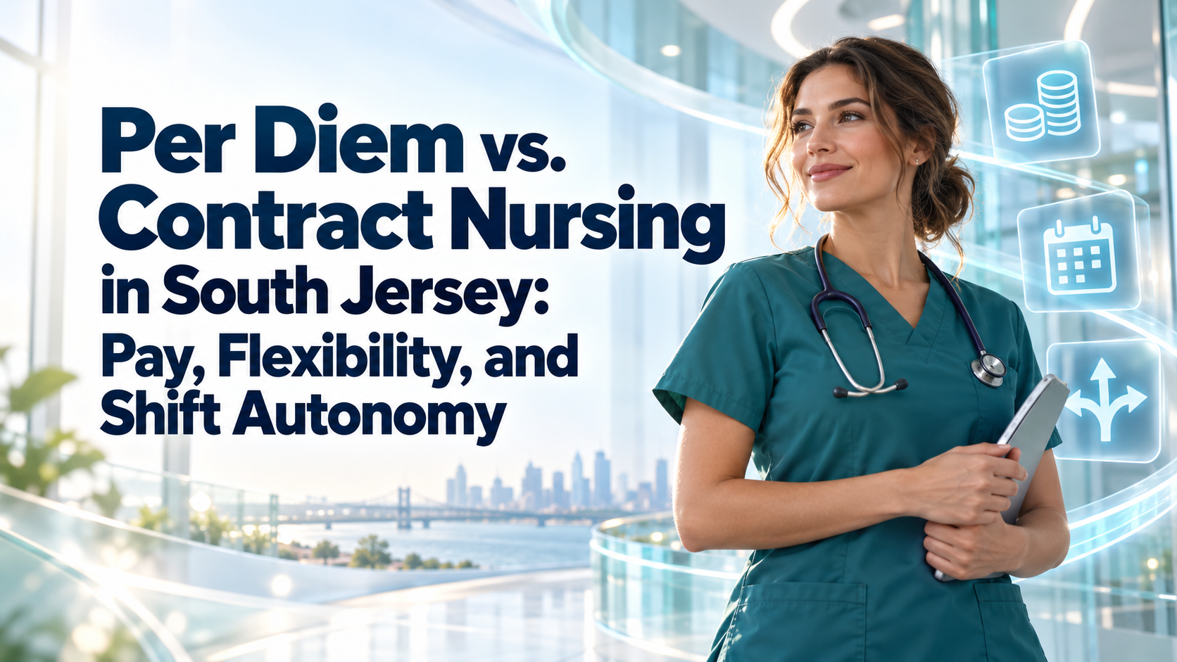 Per Diem vs. Contract Nursing in South Jersey: Pay, Flexibility, and Shift Autonomy