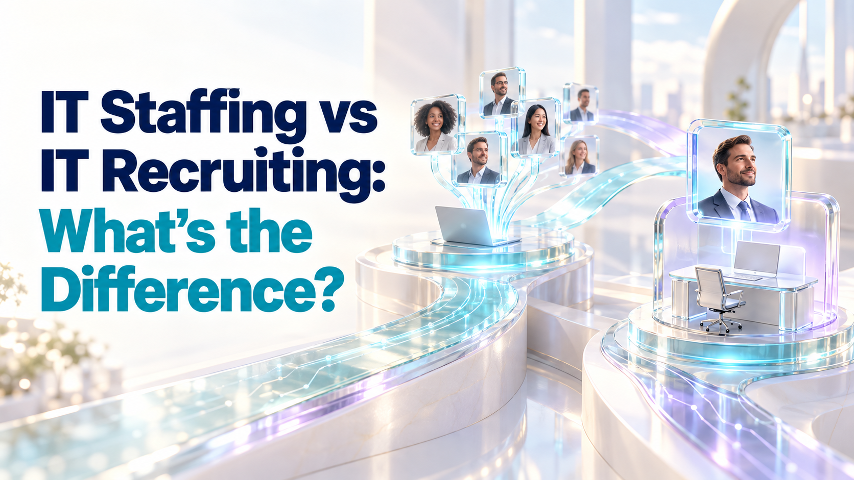 IT Staffing vs IT Recruiting: What’s the Difference?