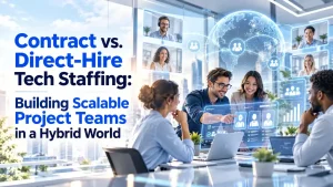 Contract vs Direct-Hire Tech Staffing