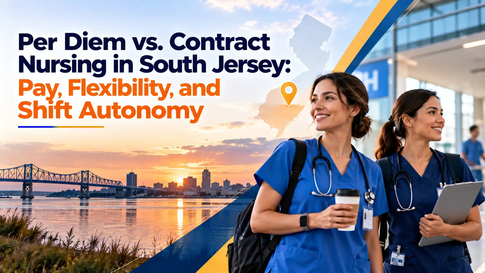Per Diem vs. Contract Nursing in South Jersey: Pay, Flexibility, and Shift Autonomy